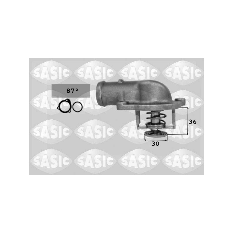 Boitier Thermostat D'Eau Pour VW Multivan V Touareg Transporter 070121114