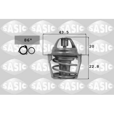 Thermostat D'Eau Pour Peugeot J5 Fiat Citroën 133765 5495311 5454410 95495311