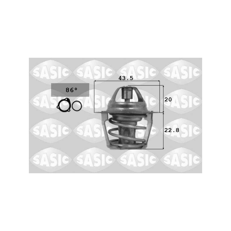 Thermostat D'Eau Pour Peugeot J5 Fiat Citroën 133765 5495311 5454410 95495311