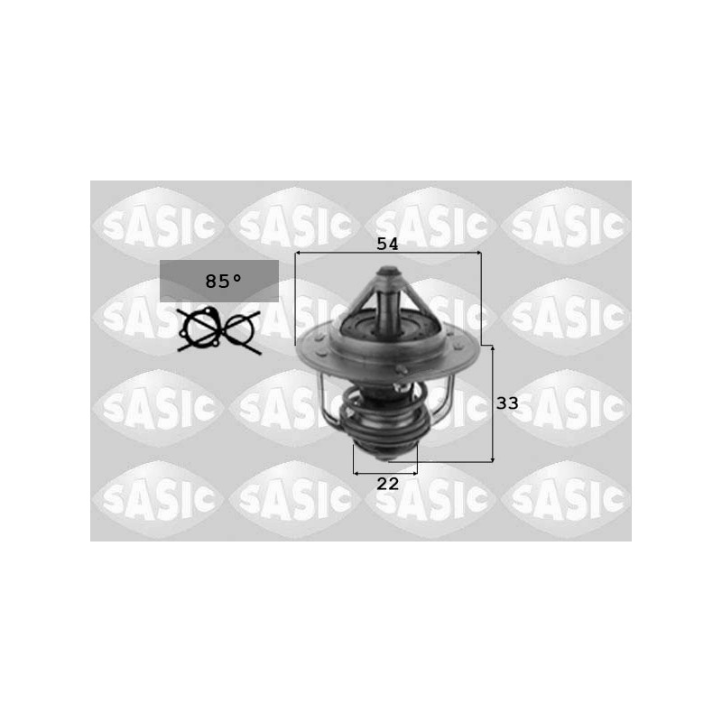 Thermostat D'Eau Pour Opel Astra F Combo/Monospace Corsa B Vectra A 1338075