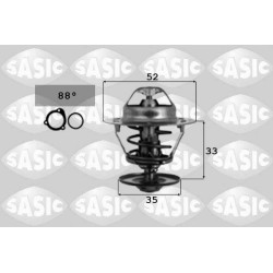 Thermostat D'Eau Pour Ford Cougar Escort V VI Fiesta III Focus II 1663819