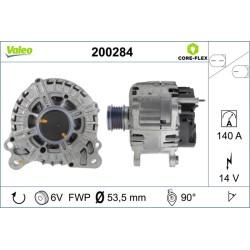 Alternateur Pour VW Audi A3 Seat Skoda 4L903021L 4L903023KX 4L903023L 4L903023LX
