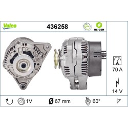 Alternateur Pour Peugeot 106 I II 206 306 405 Partner Citroën Berlingo BX Saxo
