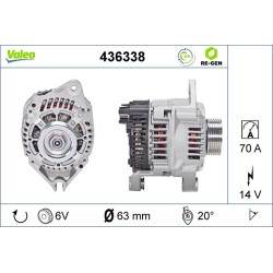 Alternateur Pour Peugeot Fiat Suzuki Citroën 5705-2N 9612259680 95667747