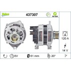 Alternateur Pour Peugeot Fiat Citroën Iveco 5705-6Q 500362607 5705-7U 5705-7V
