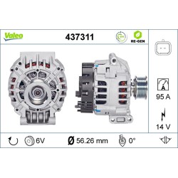 Alternateur Pour Renault Megane Thalia Dacia Logan Express MCV Pick-up Sandero