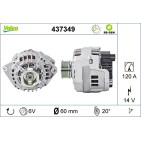 Alternateur Pour Peugeot Fiat Citroën 5702-C0 500371244 5702-C1 5702C0 5702C1