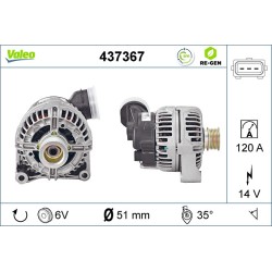Alternateur Pour BMW Série 3 E36 E46 5 E34 E39 E60 E61 7 E32 E38 8 E31 1432979