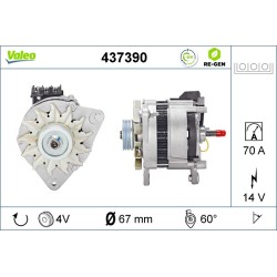 Alternateur Pour Ford Transit 924F10300AB 924FX-10300-AA 924FX-10300-AB