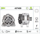 Alternateur Pour Peugeot 307 Citroën C2 C3 I