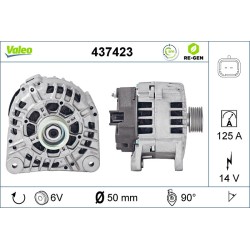 Alternateur Pour Renault Opel Nissan Vauxhall 8200538816 4411316 23100-00QAJ