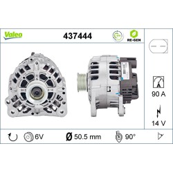 Alternateur Pour VW Seat Skoda 03D903025H 03D903025HX 03D903025J 03D903025JX