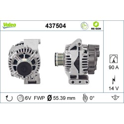 Alternateur Pour Peugeot Opel Fiat Suzuki 13117279 51784842 31400-85E00 13243463