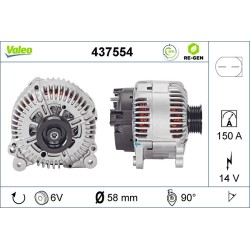 Alternateur Pour Audi A4 059903016D 059903016DX 59903016D 59903016DX