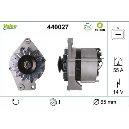 Alternateur Pour VW Golf I II Jetta Polo Seat Ibiza II