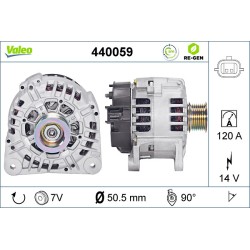 Alternateur Pour Renault I Megane Thalia Twingo Dacia Duster Logan Express MCV