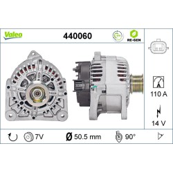 Alternateur Pour Renault Grand Scénic II Laguna Megane 7711368602 8200410671