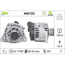 Alternateur Pour Hyundai Accent II III Elantra i30 Matrix Kia Ceed Cerato