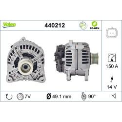 Alternateur Pour Renault Opel Nissan Vauxhall 7711135812 4405286 23100-00Q2F