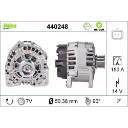 Alternateur Pour Renault Espace IV 7711497533 8200795452