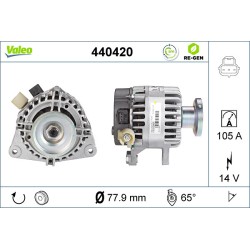 Alternateur Pour Ford C-Max Focus II 1464564 1496231 1708384 4M5T10300LA