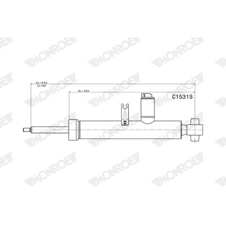 1 Amortisseur Pour BMW Série 1 F20 F21 2 F22, F87 F23 3 F30, F80 37126850270