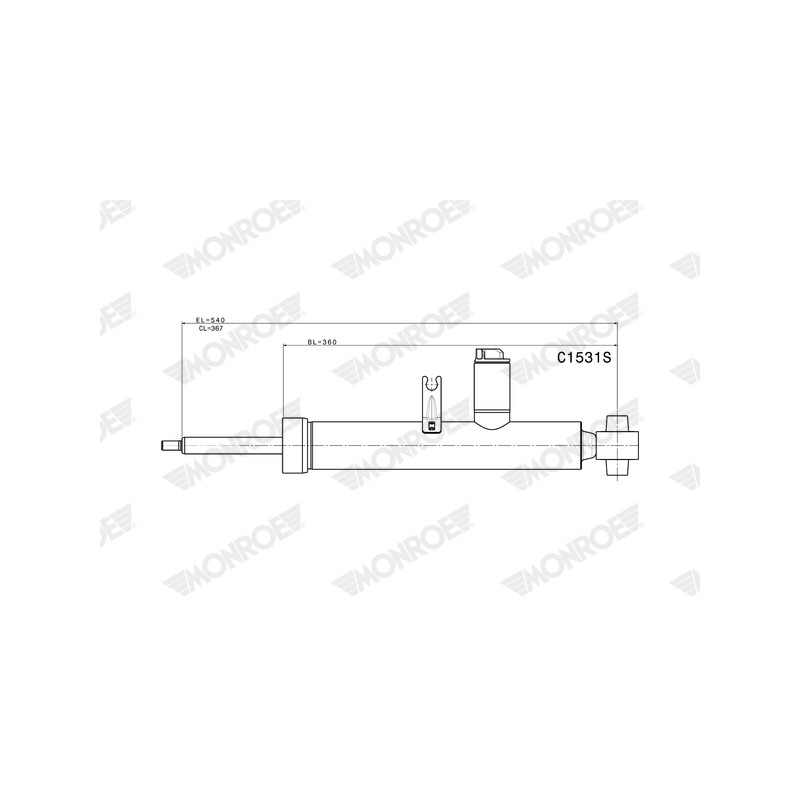 1 Amortisseur Pour BMW Série 1 F20 F21 2 F22, F87 F23 3 F30, F80 37126850270