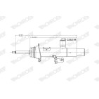1 Amortisseur Pour BMW Série 1 F20 F21 2 F22, F87 F23 3 F30, F80 37106866516
