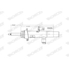 1 Amortisseur Pour BMW Série 1 F20 F21 2 F22, F87 F23 3 F30, F80 37106866515