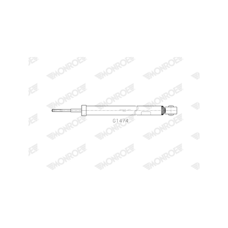 1 Amortisseur Pour Toyota Aygo Yaris 485300DF80 485300DF90 485300DG00 485300H090
