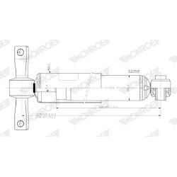 1 Amortisseur Pour Ford Focus IV 2473871 2473873 2473875 JX6118080EVB