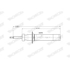 1 Amortisseur Pour Audi Q5 80A413031AA 80A413031AB 80A413031AD 80A413031AE