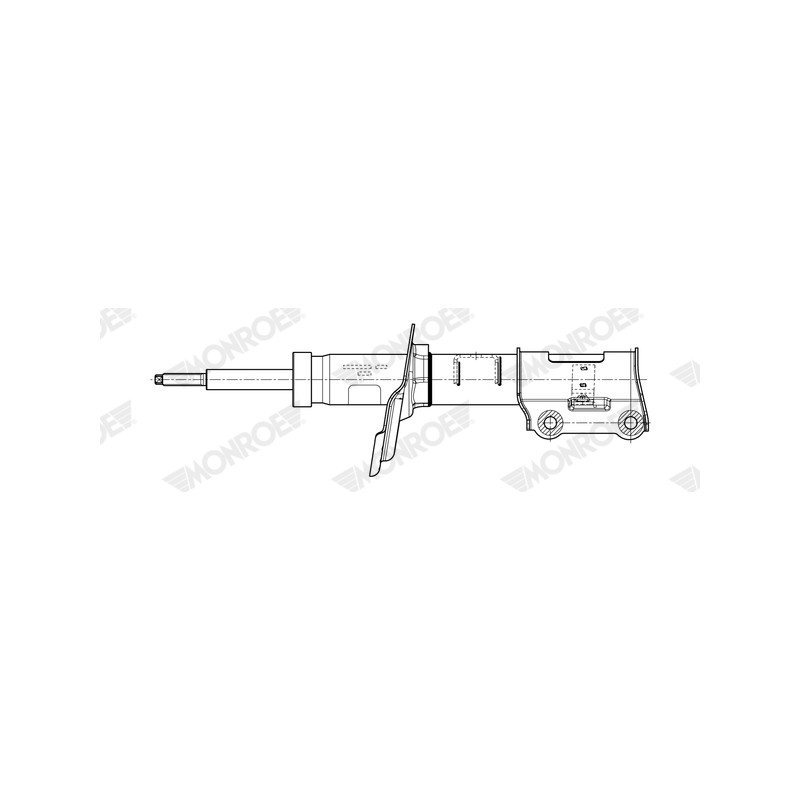 1 Amortisseur Pour Hyundai i10 54660B9000