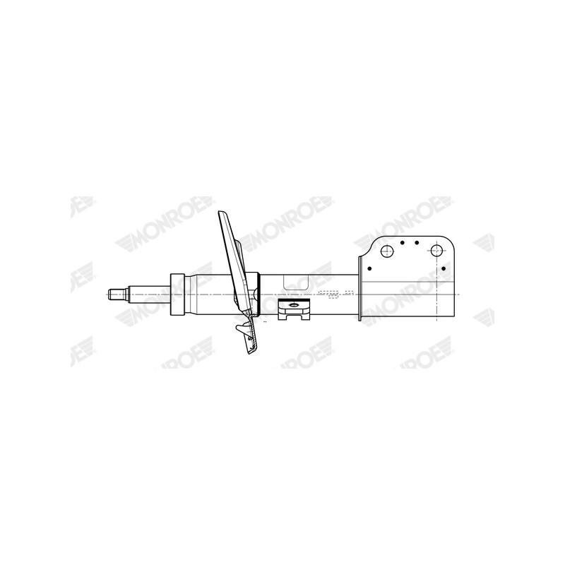 1 Amortisseur Pour Peugeot Opel Toyota Citroën 9820363980 3550079 9833305980