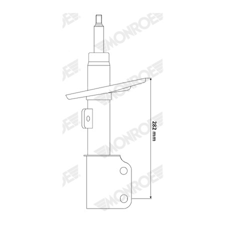 1 Amortisseur Pour Peugeot Opel Toyota Citroën 9813823580 9821596680 SU001A6151