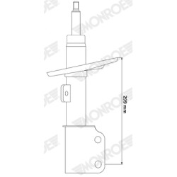 1 Amortisseur Pour Peugeot Opel Toyota Citroën 9810161480 9832560180 SU001A7111