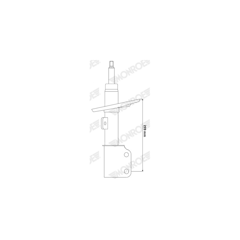 1 Amortisseur Pour Peugeot Opel Toyota Citroën 9810161480 9832560180 SU001A7111