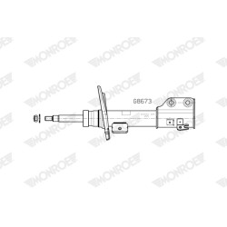 1 Amortisseur Pour Citroën C4 III X 9841382180 9841383780 9842977280 9842991780