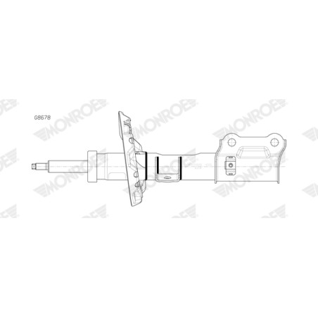 1 Amortisseur Pour Hyundai Kona Kona/SUV 54651K4000 54651K4300