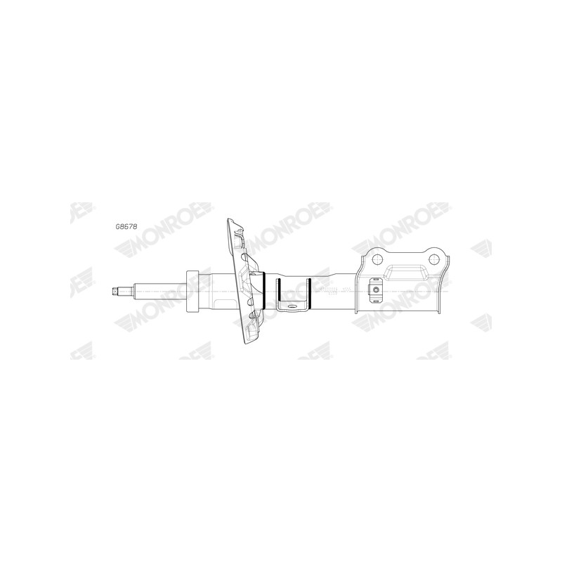 1 Amortisseur Pour Hyundai Kona Kona/SUV 54651K4000 54651K4300