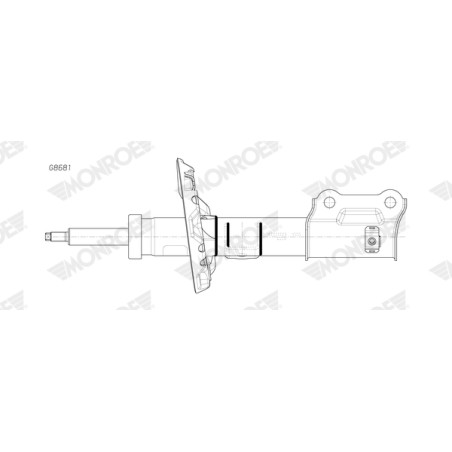 1 Amortisseur Pour Hyundai Ioniq Kia Niro 54650G7600 54651G5200 54650G7650