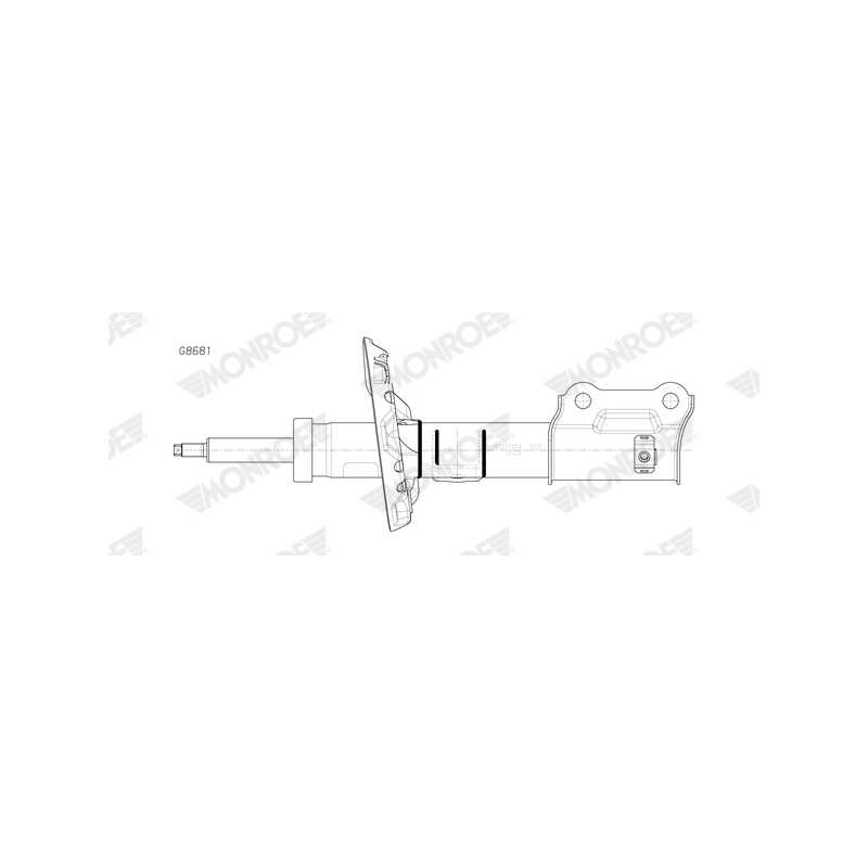 1 Amortisseur Pour Hyundai Ioniq Kia Niro 54650G7600 54651G5200 54650G7650