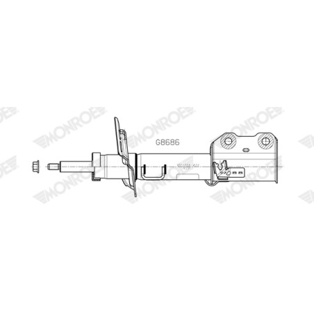 1 Amortisseur Pour Ford Kuga III LX6118045EAE LX6118045EBD LX6118045EBE