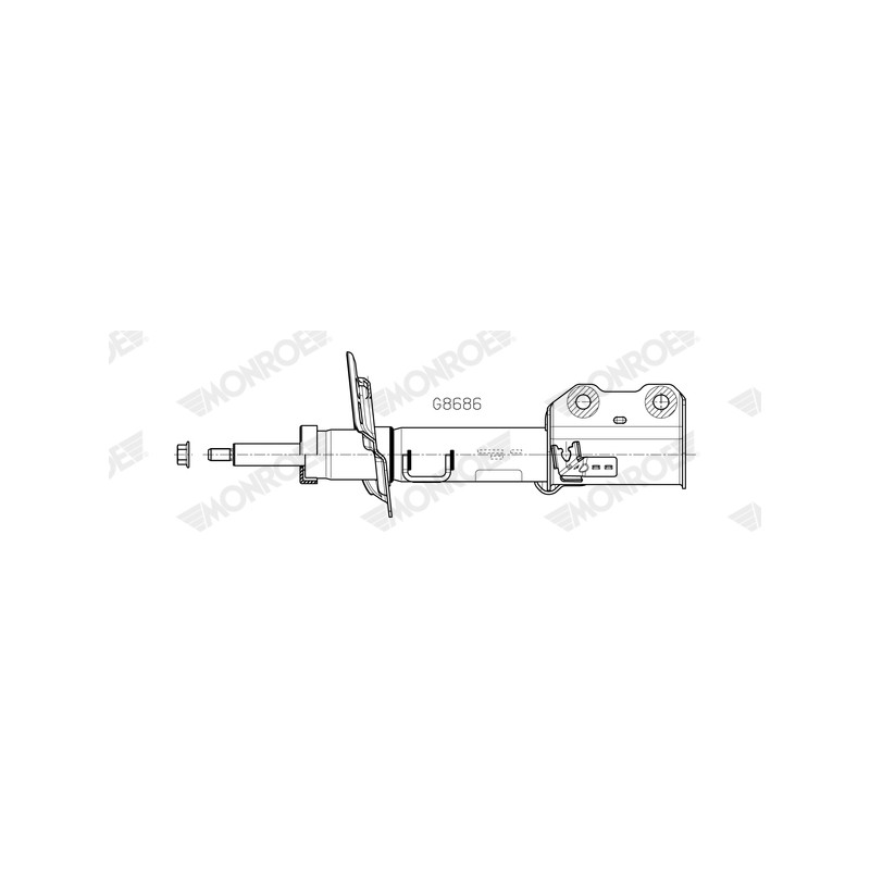 1 Amortisseur Pour Ford Kuga III LX6118045EAE LX6118045EBD LX6118045EBE