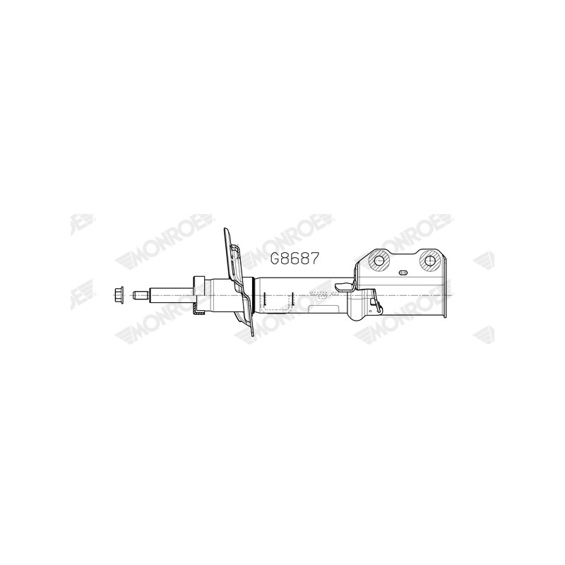 1 Amortisseur Pour Ford Kuga III LX6118K001EAD LX6118K001EAE LX6118K001EBD