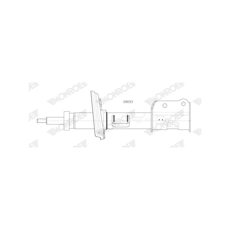 1 Amortisseur Pour Jeep Compass 52142291 52164244 K68257664AB