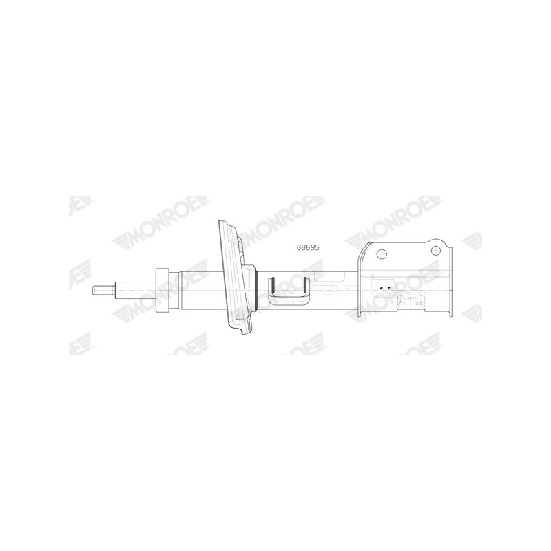 1 Amortisseur Pour Jeep Compass K68259678AB K68290224AA K68290224AB K68290232AB