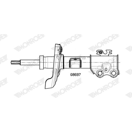 1 Amortisseur Pour Toyota Corolla Suzuki Swace 4851002M70 T485108Z36700