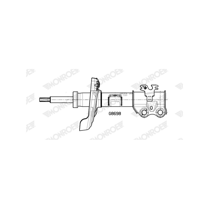 1 Amortisseur Pour Toyota Corolla Suzuki Swace 4852002M70 T485208Z21900