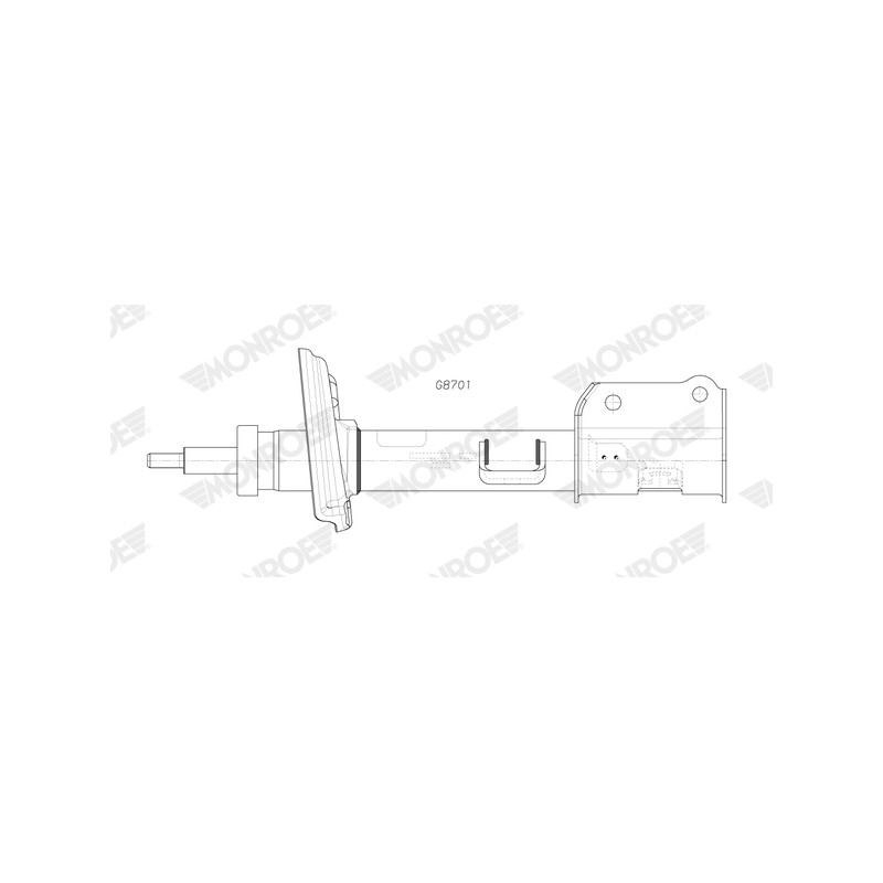 1 Amortisseur Pour Jeep Compass K68312054AB K68359648AA K68359650AA